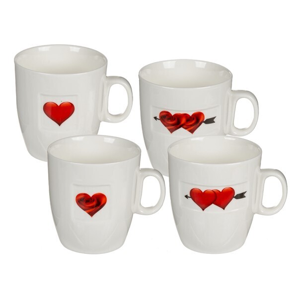 

Кружка ООТВ Heart rose керамическая