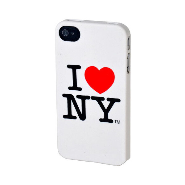 

Крышка для Iphone 4S "Ny Logo", белая