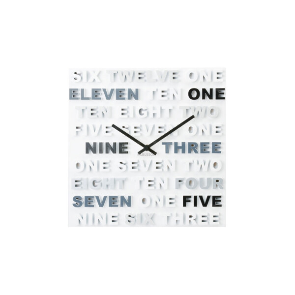 

Часы настенные "One Two Three"