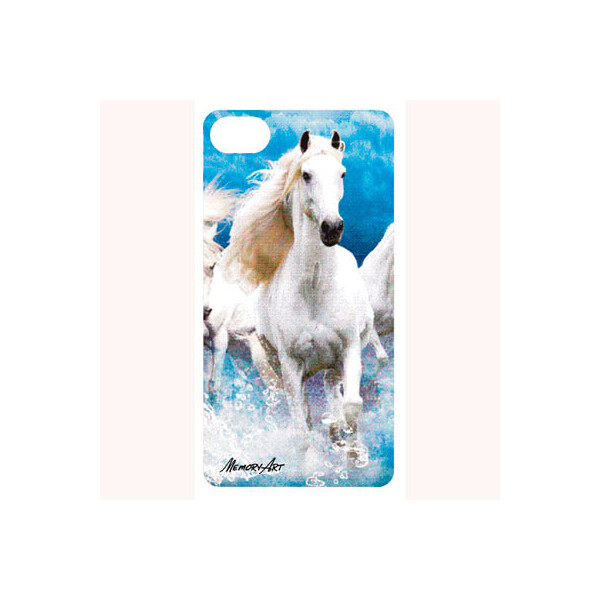 

3-D вкладыш для iPhone Лошади