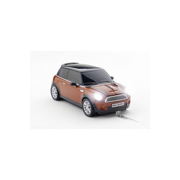 

Мышка компьютерная "Mini Cooper", оранжевый