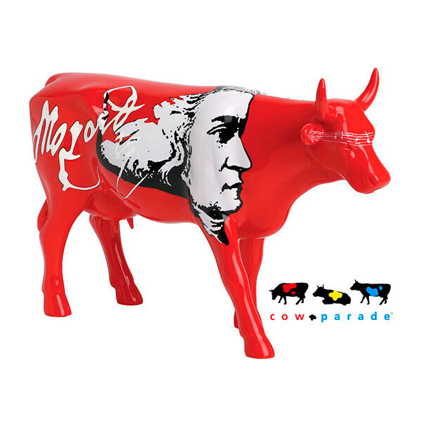 

Коллекционная статуэтка корова "Moozart"