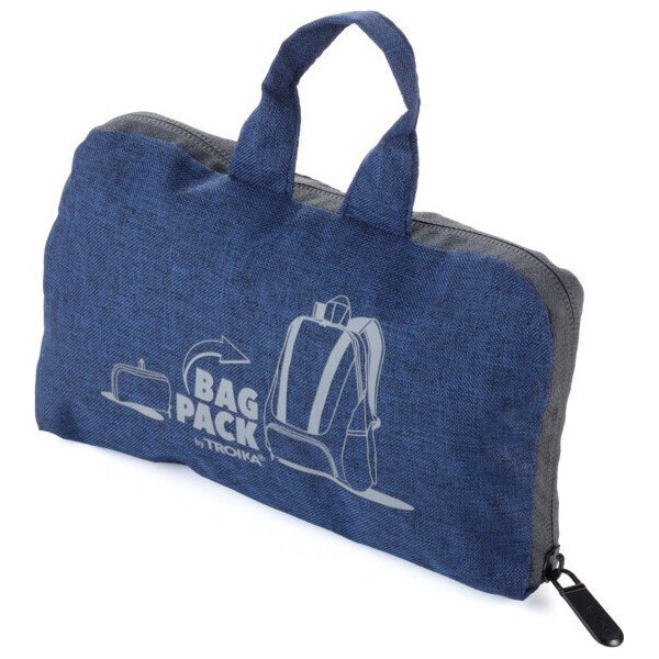 

Рюкзак складной "BAGPACK", синий