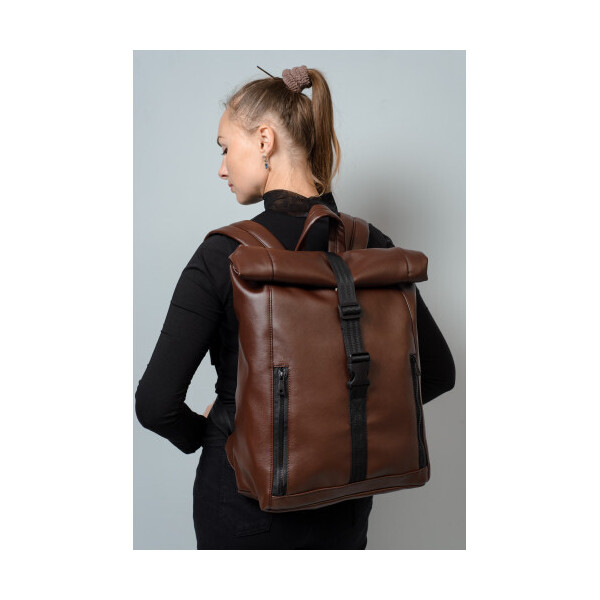 

Рюкзак рол Sambag RollTop коричневый