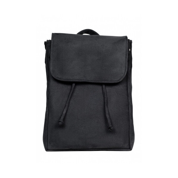 

Рюкзак Sambag Loft BZN черный замш жіночий молодіжний