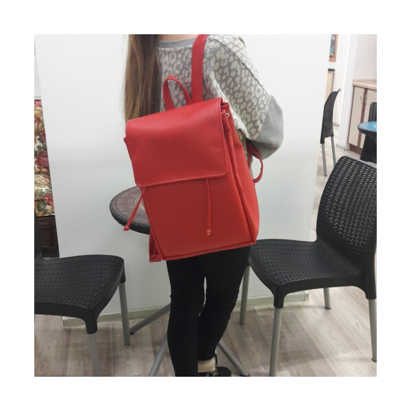 

Женский рюкзак Sambag Loft BA красный