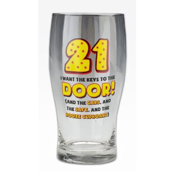 

Бокал для пива "Age 21"