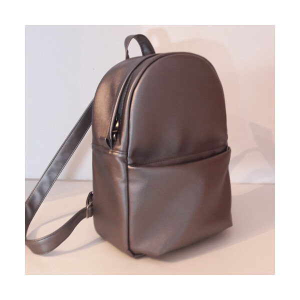

Женский рюкзак Sambag Este BEH silver dark жіночий молодіжний серебро