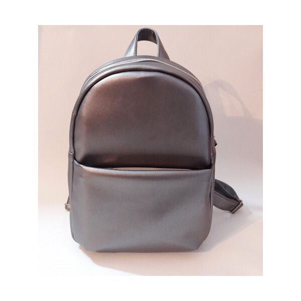 

Рюкзак Sambag Este BEGP silver dark жіночий молодіжний серебро