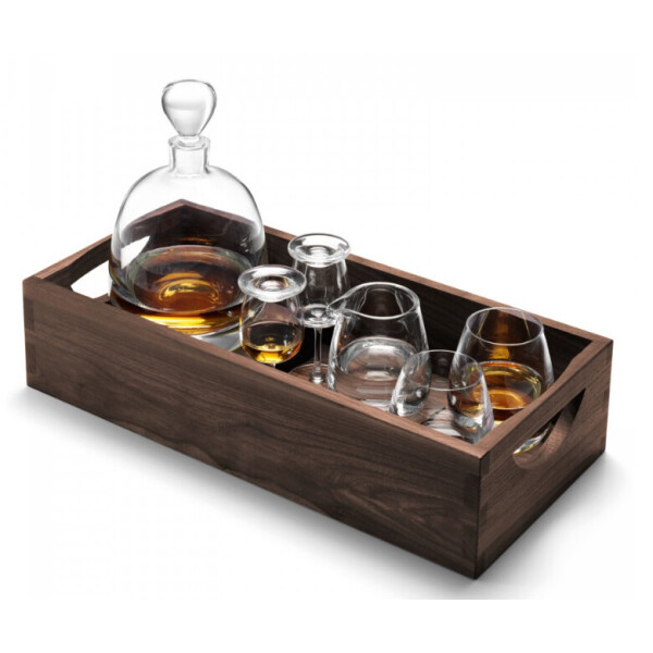 

Набор для виски "Whisky" на ореховом подносе