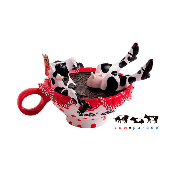 

Коллекционная статуэтка корова Cafe Ole
