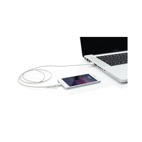 

Лицензированный USB-кабель 2 в 1