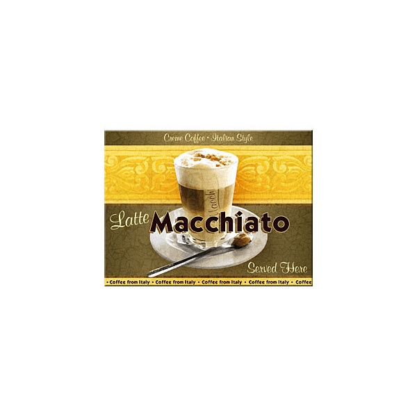 

Магнит 8x6 см "Latte Macciato" Nostalgic Art (14038)