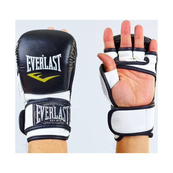 

Перчатки ММА Everlast BO-4612-BKW (размер XL)