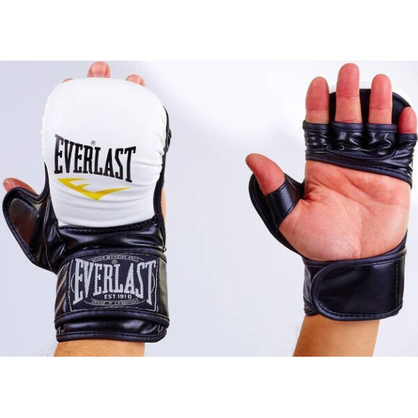 

Перчатки ММА Everlast BO-4612-WBK (размер L)