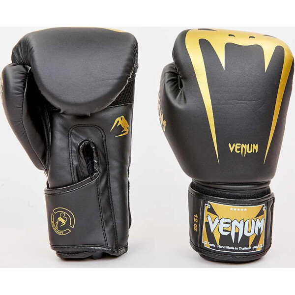 

боксерские Venum BO-8349-BKG черный-золотой вес 8oz