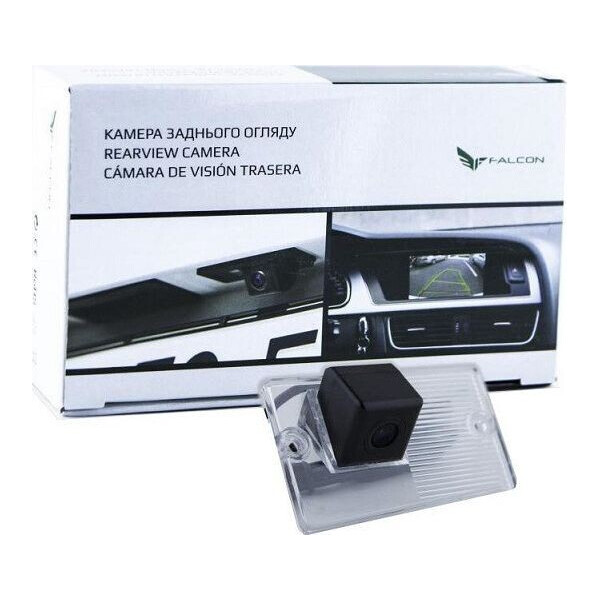 

Штатная камера заднего вида Falcon SC43-SCCD. Sorento I 2003-2006/Sportage II 2004-2010