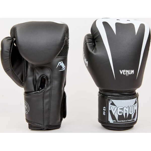 

Перчатки боксерские Venum BO-8349-BKW черный-белый вес 12oz