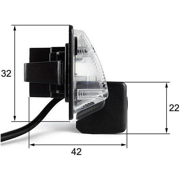 

Штатная камера заднего вида Falcon SC86-SCCD. Nissan Almera 2012+/Maxima VII 2008+/Teana 2003-2008/Tiida 4D 200
