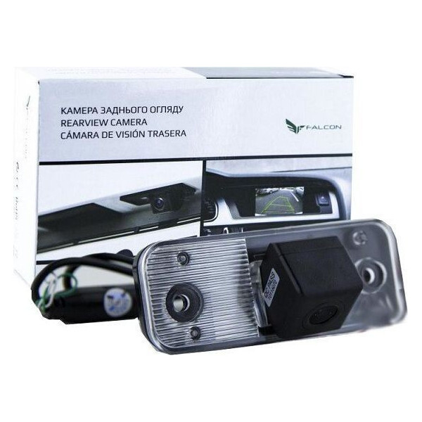 

Штатная камера заднего вида Falcon SC35-XCCD. Hyuindai New Santa Fe 2006-2012