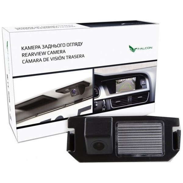 

Штатная камера заднего вида Falcon SC118-HCCD.Hyundai Genesis 2001+/i10 2014+/i20 2008+/i30 2007+/Kia Picanto 2