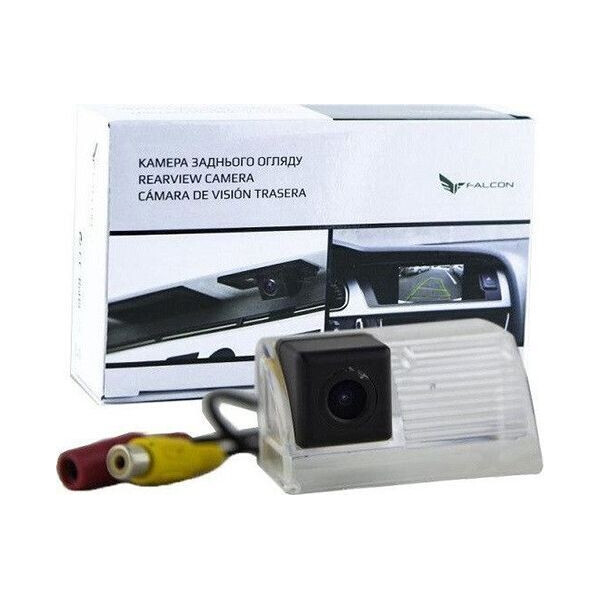

Штатная камера заднего вида Falcon SC109-SCCD. Toyota Auris 2007-2014/Avensis 2008+