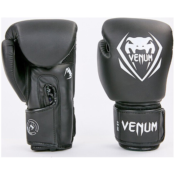 

Перчатки боксерские Venum BO-8353-BK черный вес 12oz