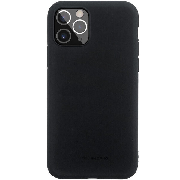 

TPU чехол Molan Cano Smooth для iPhone 12 Max (Черный) (930954)