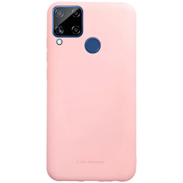 

TPU чехол Molan Cano Smooth для Realme C15 (Розовый) (931569)