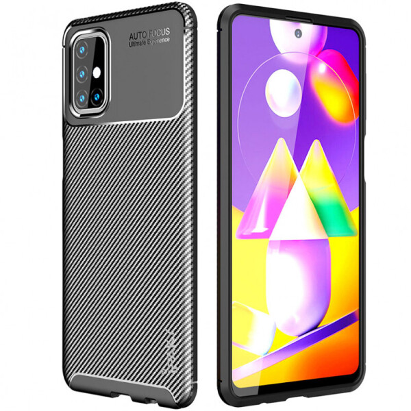 

TPU чехол iPaky Kaisy Series для Samsung Galaxy M31s (Черный) (931211)