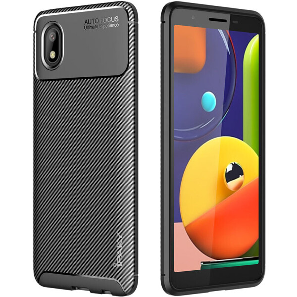 

TPU чехол iPaky Kaisy Series для Samsung Galaxy M01 Core (Черный) (931608)