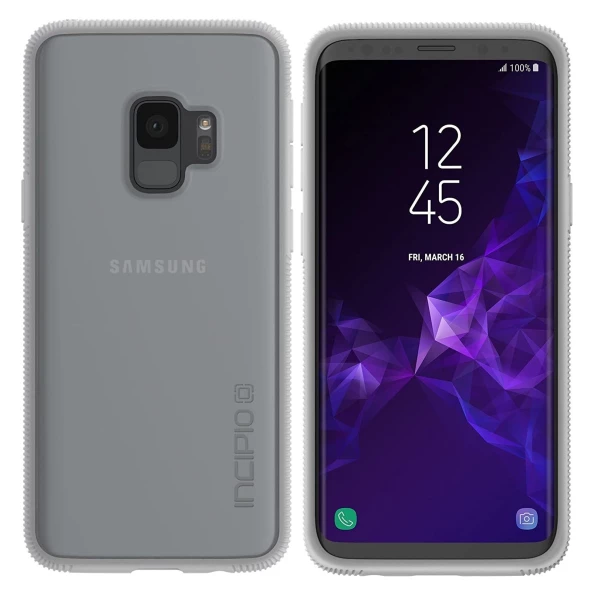 

Противоударный чехол полупрозрачный INCP Octane для Samsung S9 Sand Grey