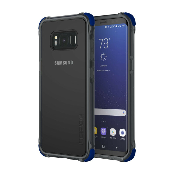 

Противоударный чехол INCP Reprieve Sport для Samsung Galaxy S8 Plus Blue Transparent