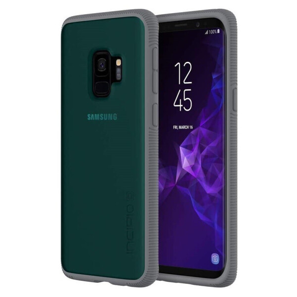 

Противоударный чехол полупрозрачный INCP Octane для Samsung S9 Galactic Green