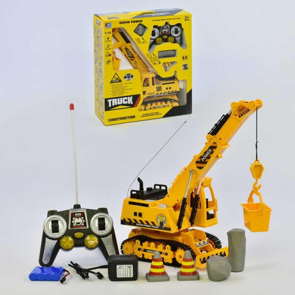 

Р.У Кран аккум. 4,8 V, свет, звук, в кор. 39*13*32см /12/