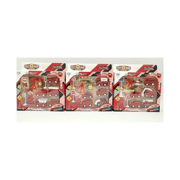 

Игровой набор Пожарная машина, в кор. 37,3*25,4*4,2см /72-2/