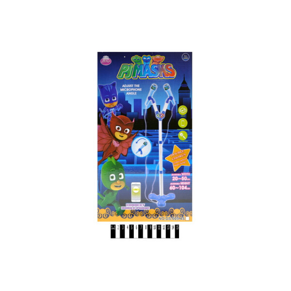 

Микрофон PJ Masks с муз. и мир. ефект.кор.23 * 5,5 * 39см / 30 /
