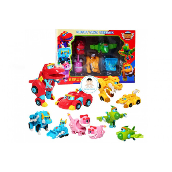 

Набір трансформерів GOGO DINO в кор., 5 шт31,8*22*9,5см /48/