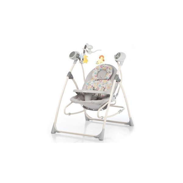 

Колыбель-качели CARRELLO Nanny 3в1 CRL-0005 Grey Planet /1/ MOQ