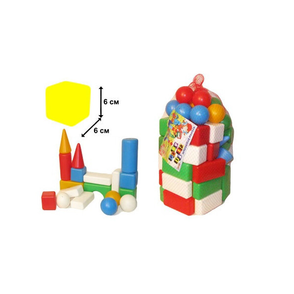 

Конструктор ''Сити Лайф малый №3'' в сетке, Бамсик 43x19x19см /4/