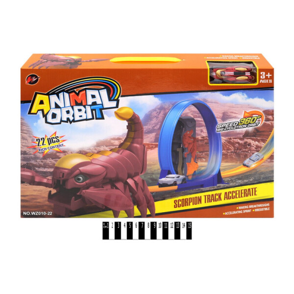 

Трек ANIMAL ORBIT Скорпион 22дет. в кор. 45*7,5*29см /36-2/