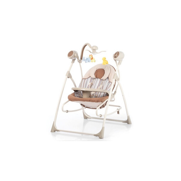 

Колыбель-качели CARRELLO Nanny 3в1 CRL-0005 Beige Stripe MOQ /1/