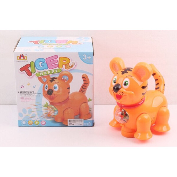 

Муз.животное Тигренок,свет,звук,движение,в кор. 19*19*14см /48-2/