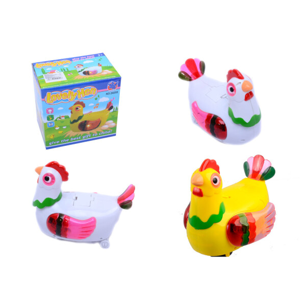 

Муз.курочка-несушка батар., свет, несет яйца, в кор. 15*8см /60-2/