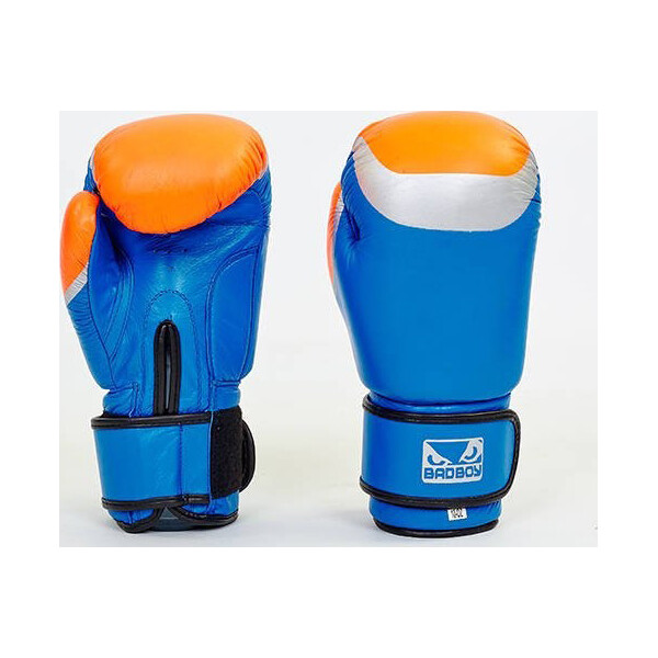 

Перчатки боксерские кожаные Bad Boy MA-5433-B-2 вес 12oz Голубой