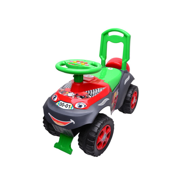 

Машинка-каталка "Автошка” 0142/R,U/12 с муз. рулем, рус,укр, песня, ПД