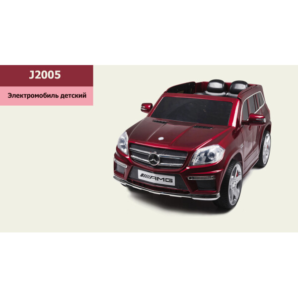 

Электромобиль J2005 (LS-628) красный,12V7AH*2,20W*2,колеса EVA свет /1/