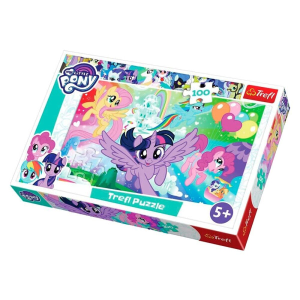 

Пазли - (100 елм.) - Райський ландшафт / Hasbro, My Littel Pony/Trefl