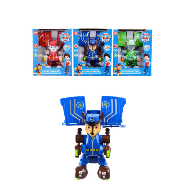 

Трансформер транспорт FF-1199 PAW PATROL свет.3в.кор.21,5*9,8*18 /60/