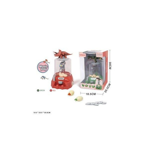 

Игровой автомат 806EA/EB динозавр батар.муз.свет.2в.кор.30*18,5*20,5 /18/